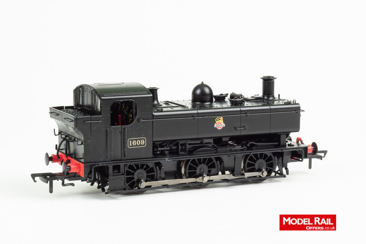 MR-301A Rapido Class 16XX Steam Locomotive number 1609 in BR Black with early emblem.